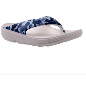Spenco Fusion‎ 2 Blue Camo Women's Supportive Flip Style Sandal Womens 10 New